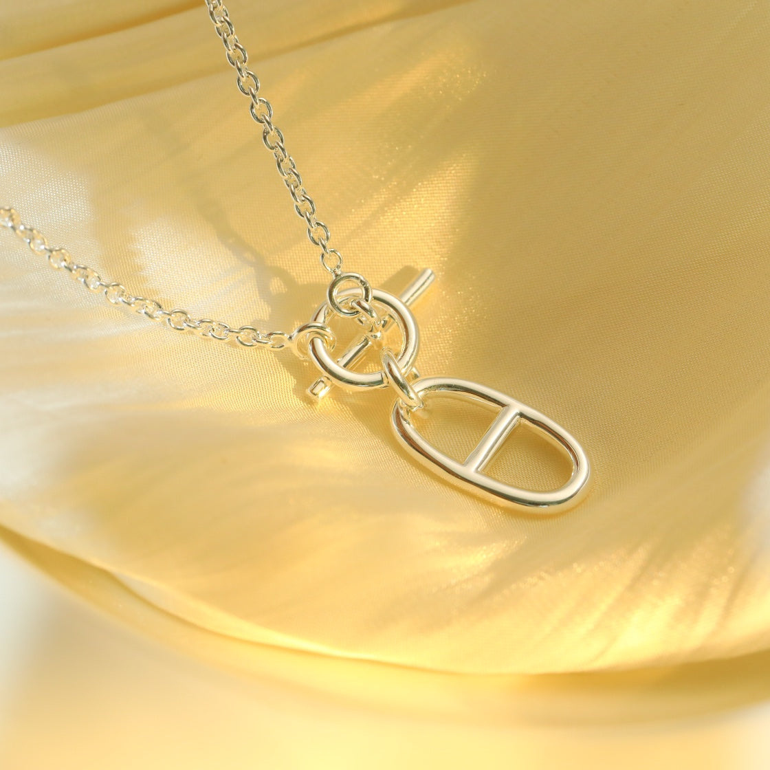 [Rosla Jewelry]HM CHAINE D'ANCRE PENDANT NECKLACE STERLING SILVER