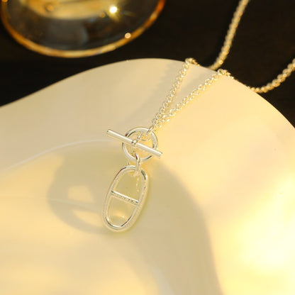 [Rosla Jewelry]HM CHAINE D'ANCRE PENDANT NECKLACE STERLING SILVER