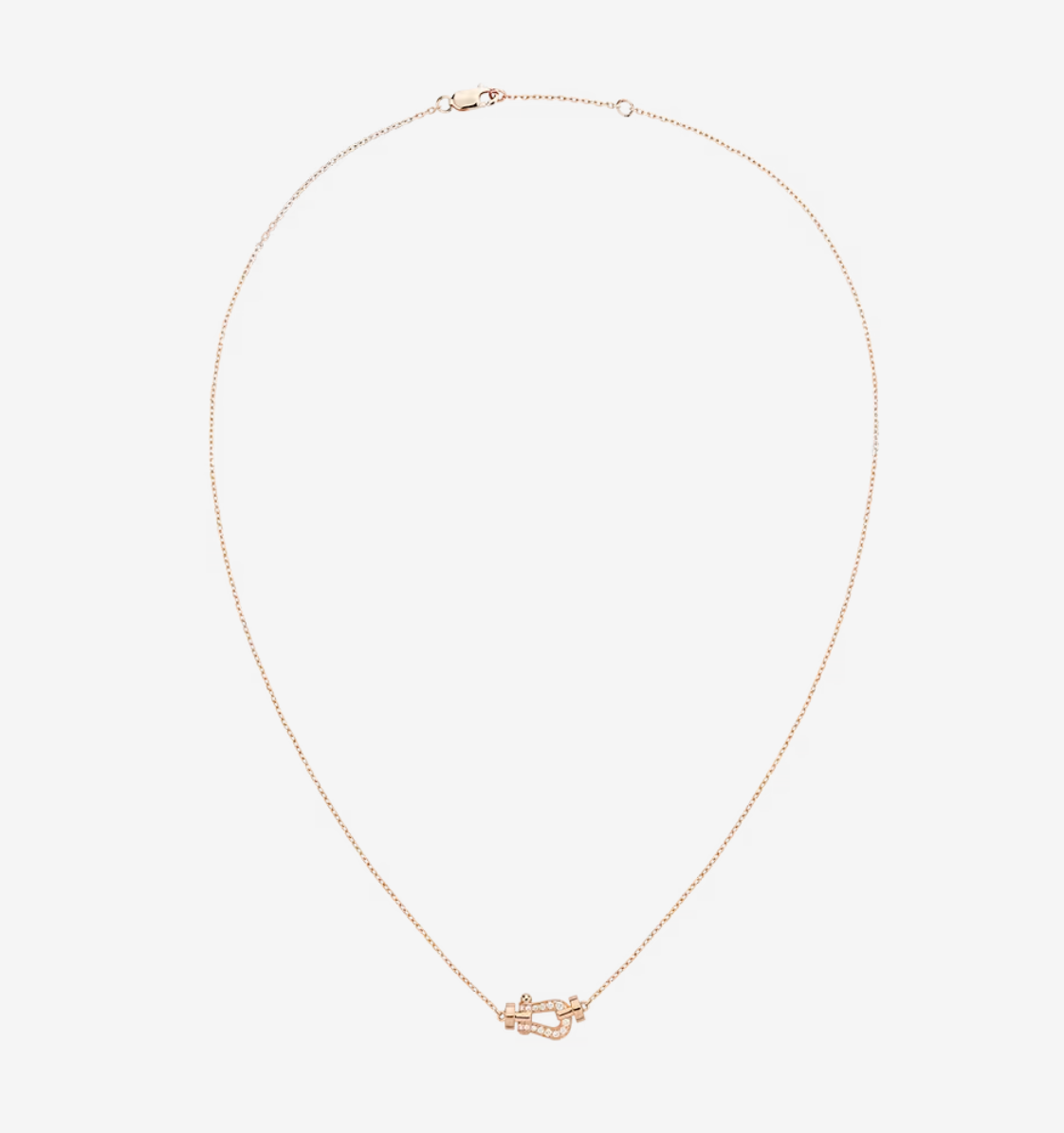 [Rosla Jewelry]FORCE 10 DIAMOND PINK GOLD NECKLACE MINI MODEL