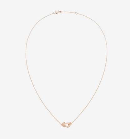 [Rosla Jewelry]FORCE 10 DIAMOND PINK GOLD NECKLACE MINI MODEL