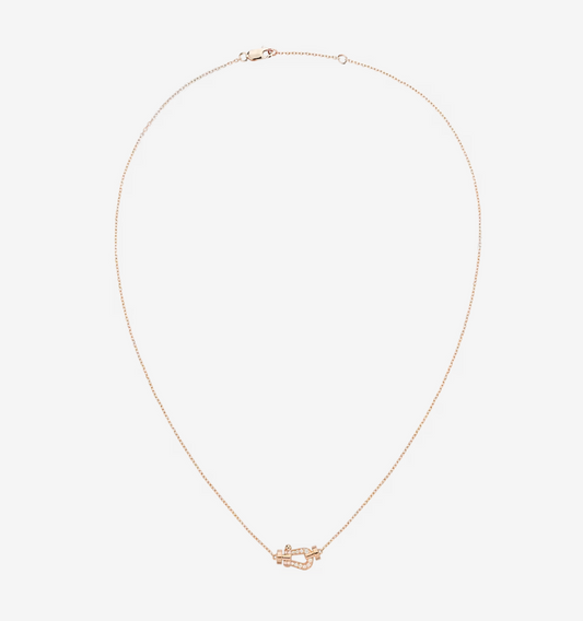 [Rosla Jewelry]FORCE 10 DIAMOND PINK GOLD NECKLACE MINI MODEL