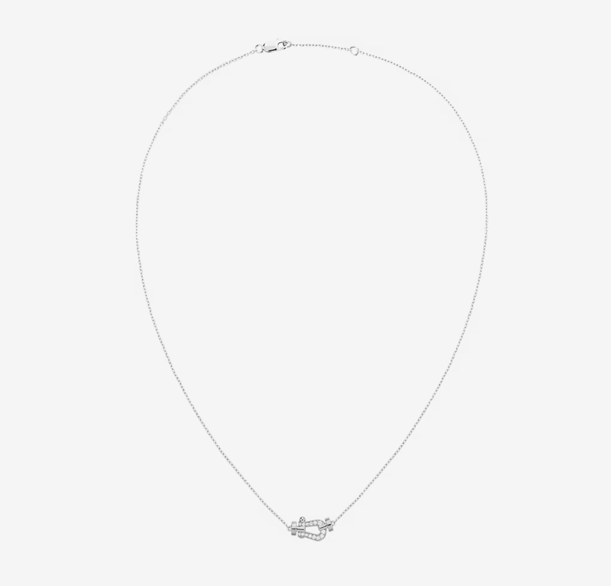 [Rosla Jewelry]FORCE 10 DIAMOND SILVER NECKLACE MINI MODEL