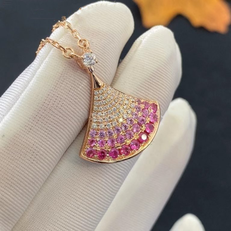 [Rosla Jewelry]DREAM NECKLACE PINK GOLD PINK DIAMOND