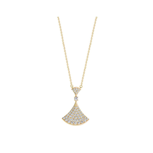 [Rosla Jewelry]DREAM NECKLACE GOLD FULL DIAMOND