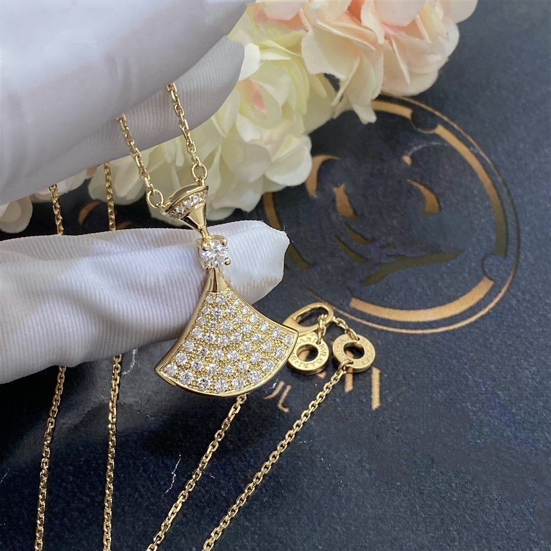 [Rosla Jewelry]DREAM NECKLACE GOLD FULL DIAMOND