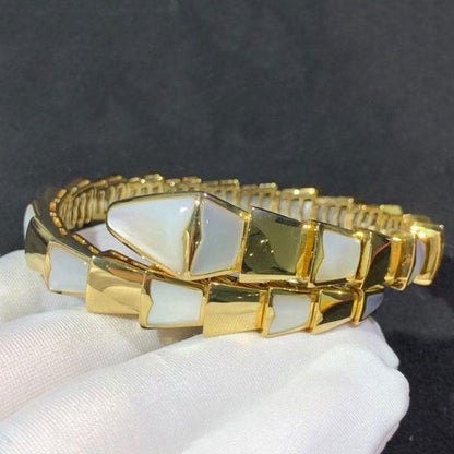 [Rosla Jewelry]SERPENTI BRACELET MOP GOLD