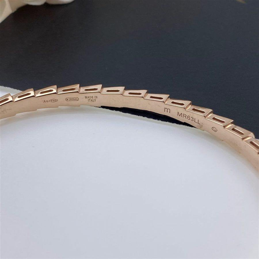 [Rosla Jewelry]SERPENTI BRACELET PINK GOLD MOP DIAMOND