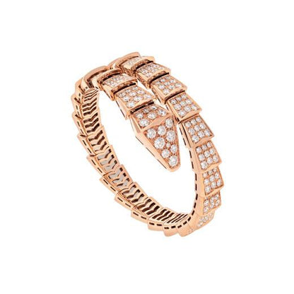 [Rosla Jewelry]SERPENTI BRACELET 8MM PINK GOLD DIAMOND