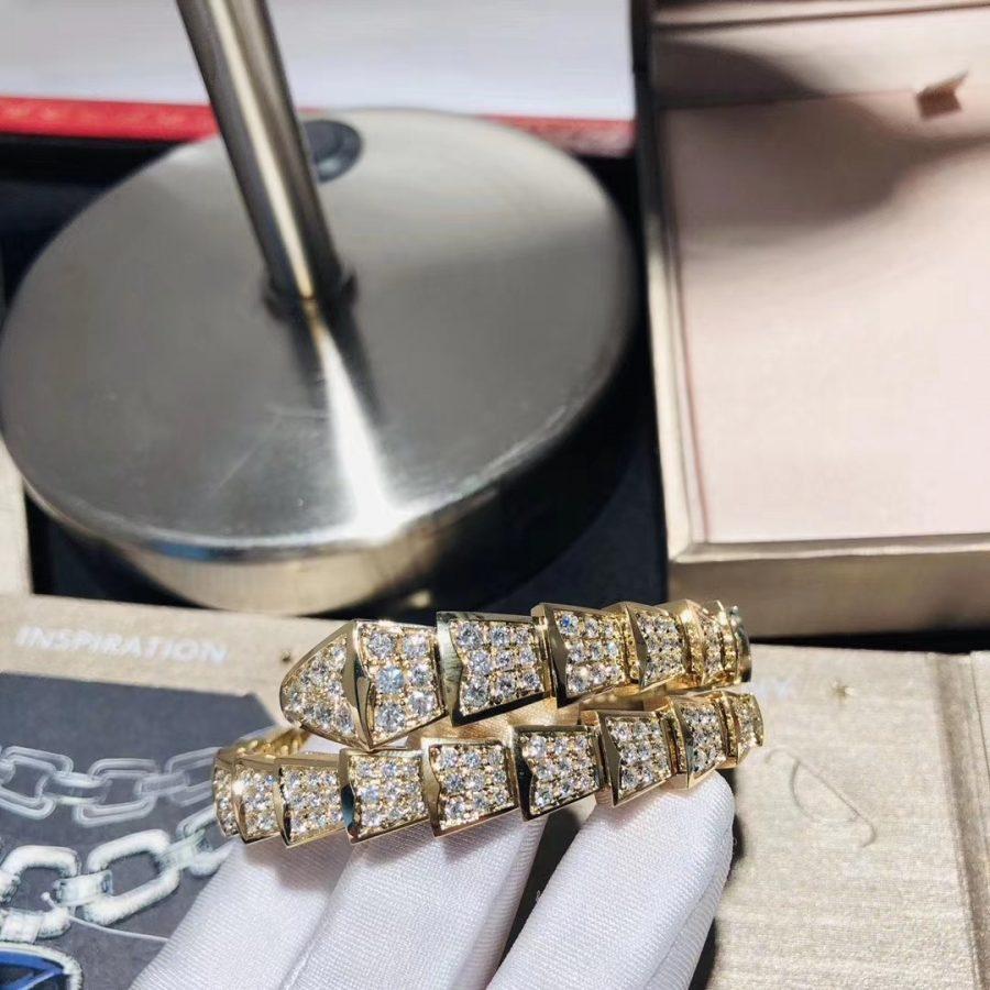 [Rosla Jewelry]SERPENTI BRACELET 8MM GOLD DIAMOND