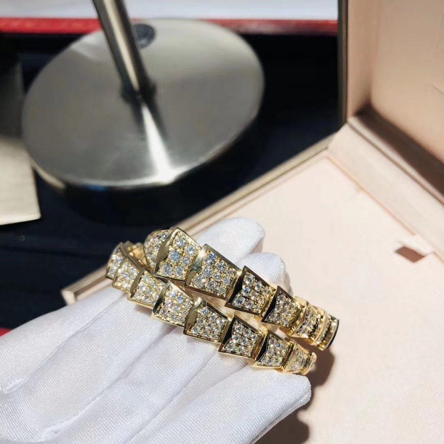 [Rosla Jewelry]SERPENTI BRACELET 8MM GOLD DIAMOND