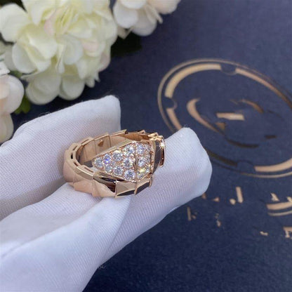 [Rosla Jewelry]SERPENTI RING PINK GOLD DIAMOND