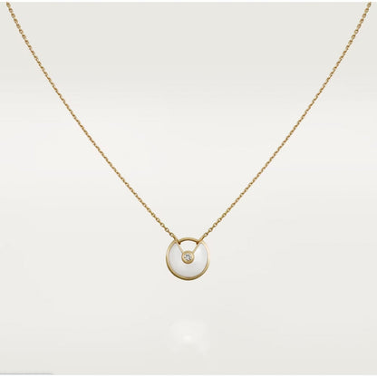 [Rosla Jewelry]AMULETTE ROSE GOLD MOP NECKLACE