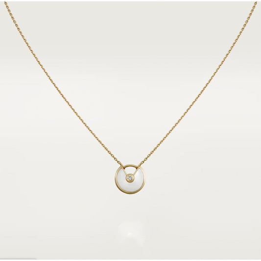 [Rosla Jewelry]AMULETTE ROSE GOLD MOP NECKLACE