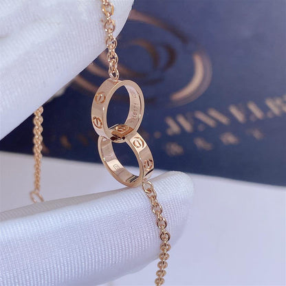 [Rosla Jewelry]LOVE BRACELET DOUBLE RING