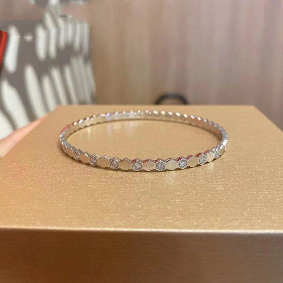 [Rosla Jewelry]BEE LOVE SILVER DIAMOND BRACELET