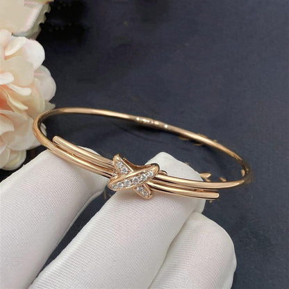 [Rosla Jewelry]JEUX DE BRACELET PINK GOLD DIAMONDS