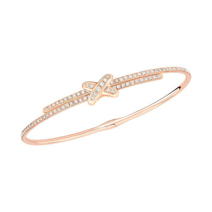 [Rosla Jewelry]JEUX DE BRACELET DIAMONDS PINK GOLD