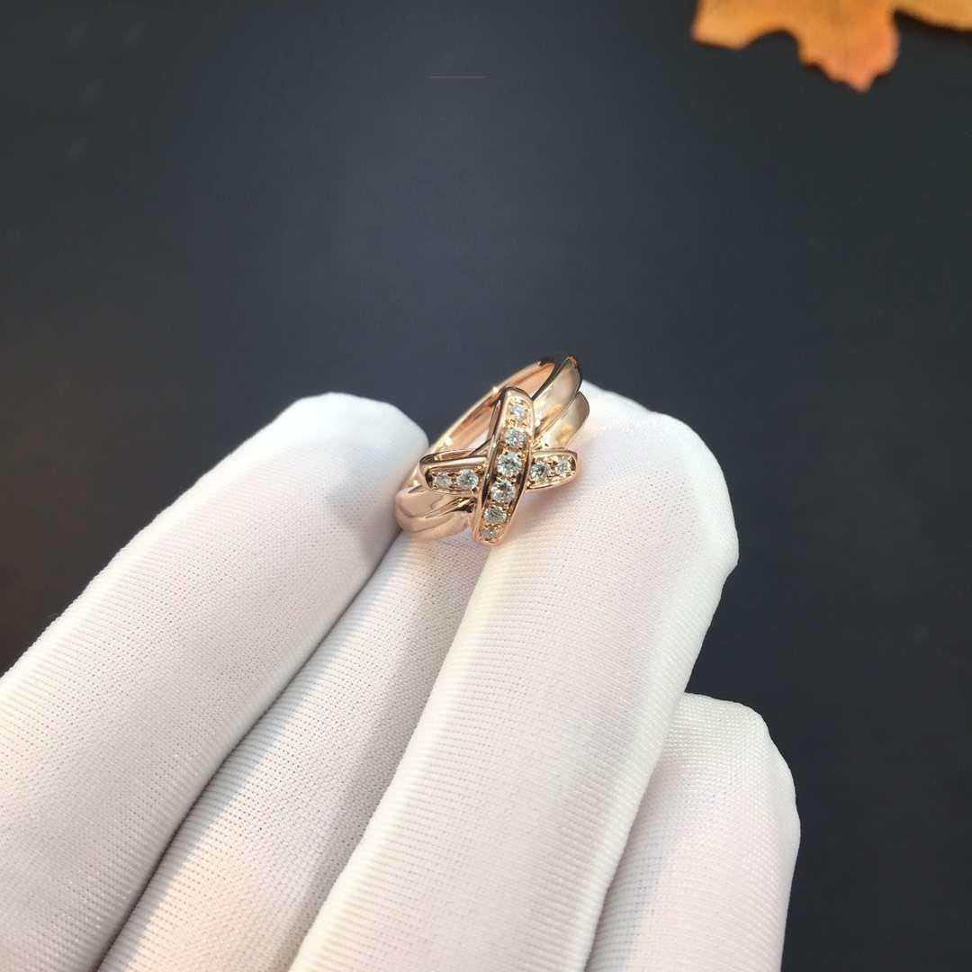 [Rosla Jewelry]JEUX DE PINK GOLD DIAMOND RING