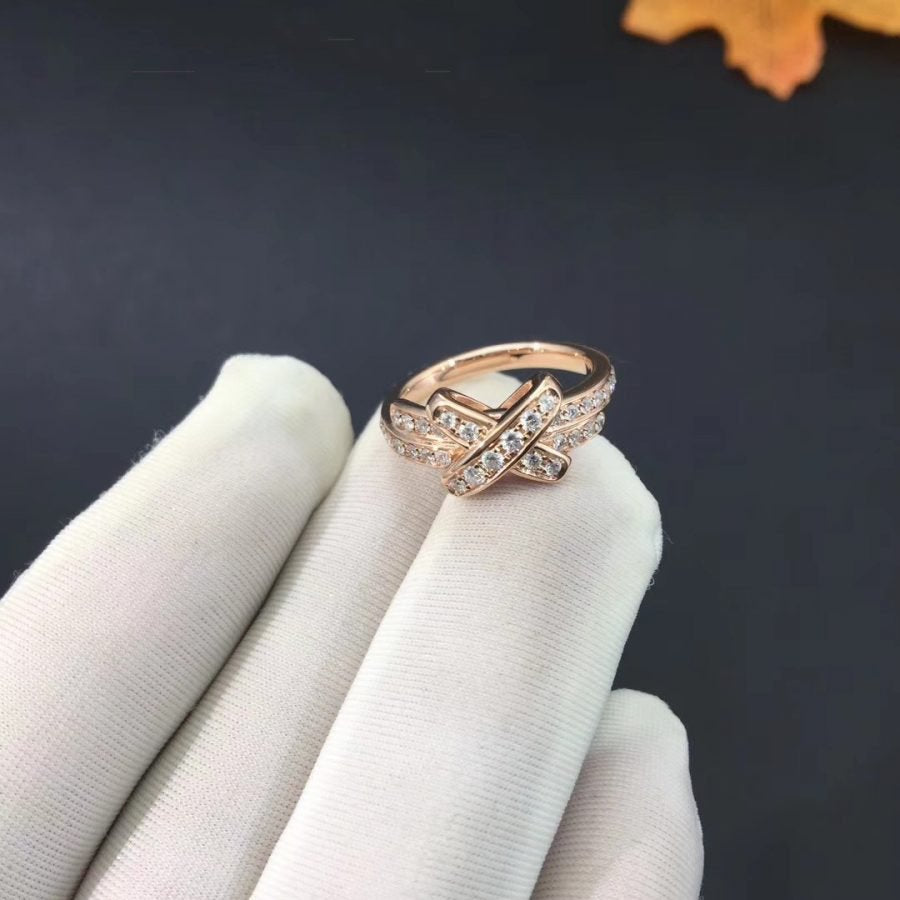 [Rosla Jewelry]JEUX DE RING PINK GOLD DIAMOND