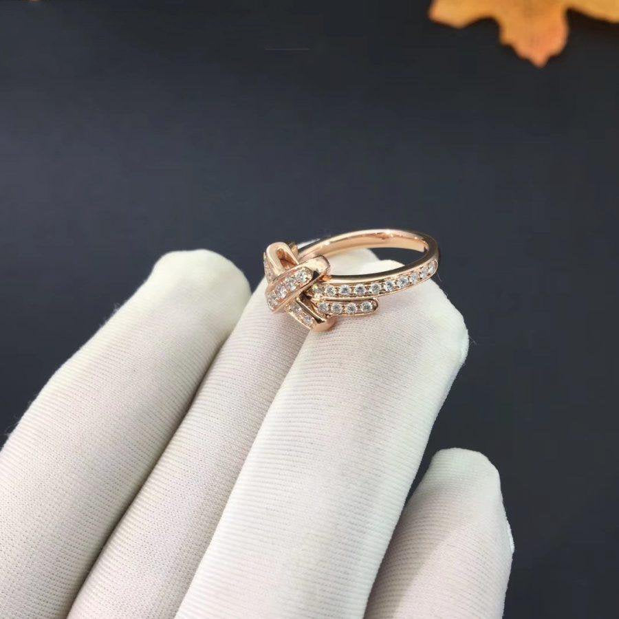 [Rosla Jewelry]JEUX DE RING PINK GOLD DIAMOND