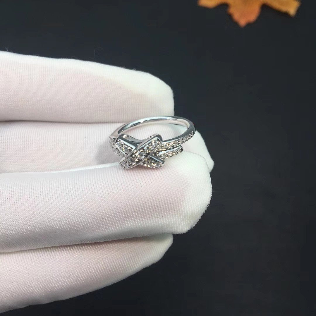 [Rosla Jewelry]JEUX DE SILVER DIAMOND RING