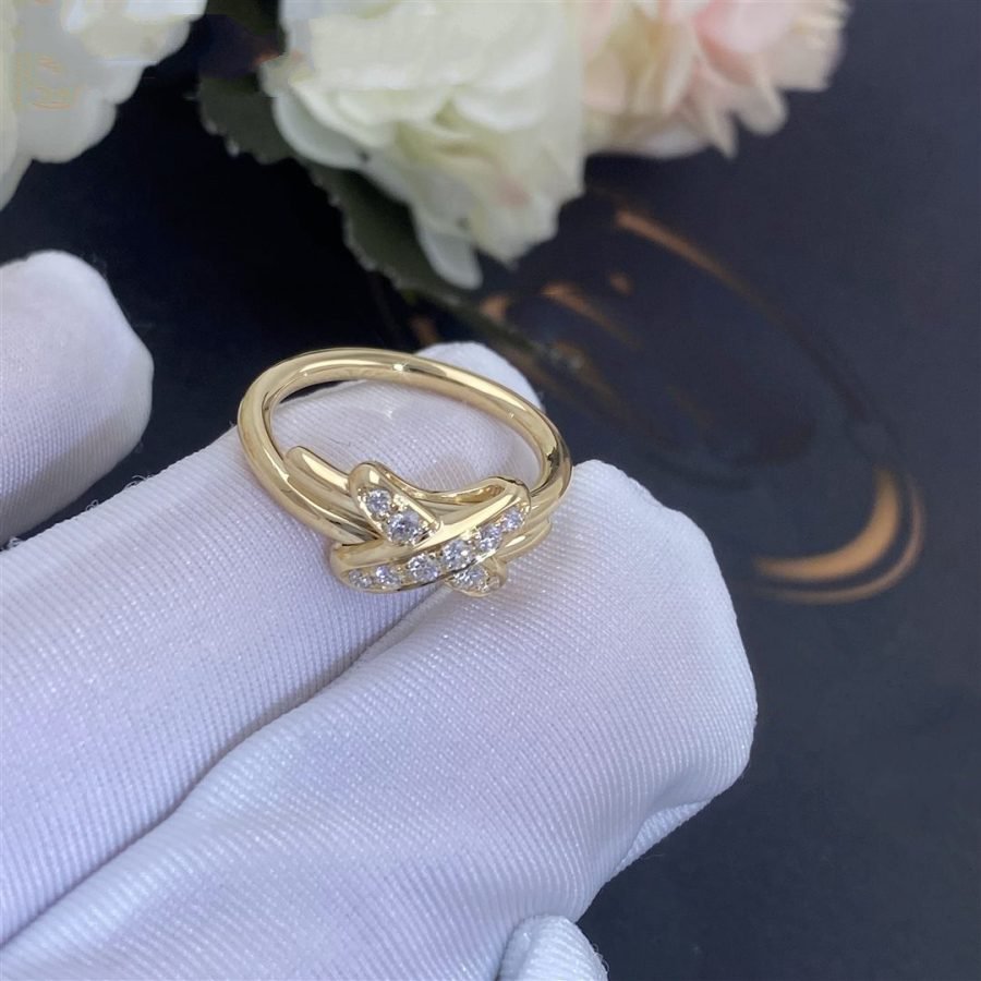 [Rosla Jewelry]JEUX DE GOLD DIAMOND RING