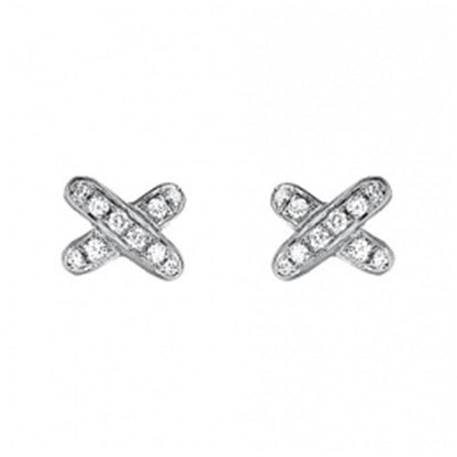 [Rosla Jewelry]JEUX DE DIAMOND EARRINGS