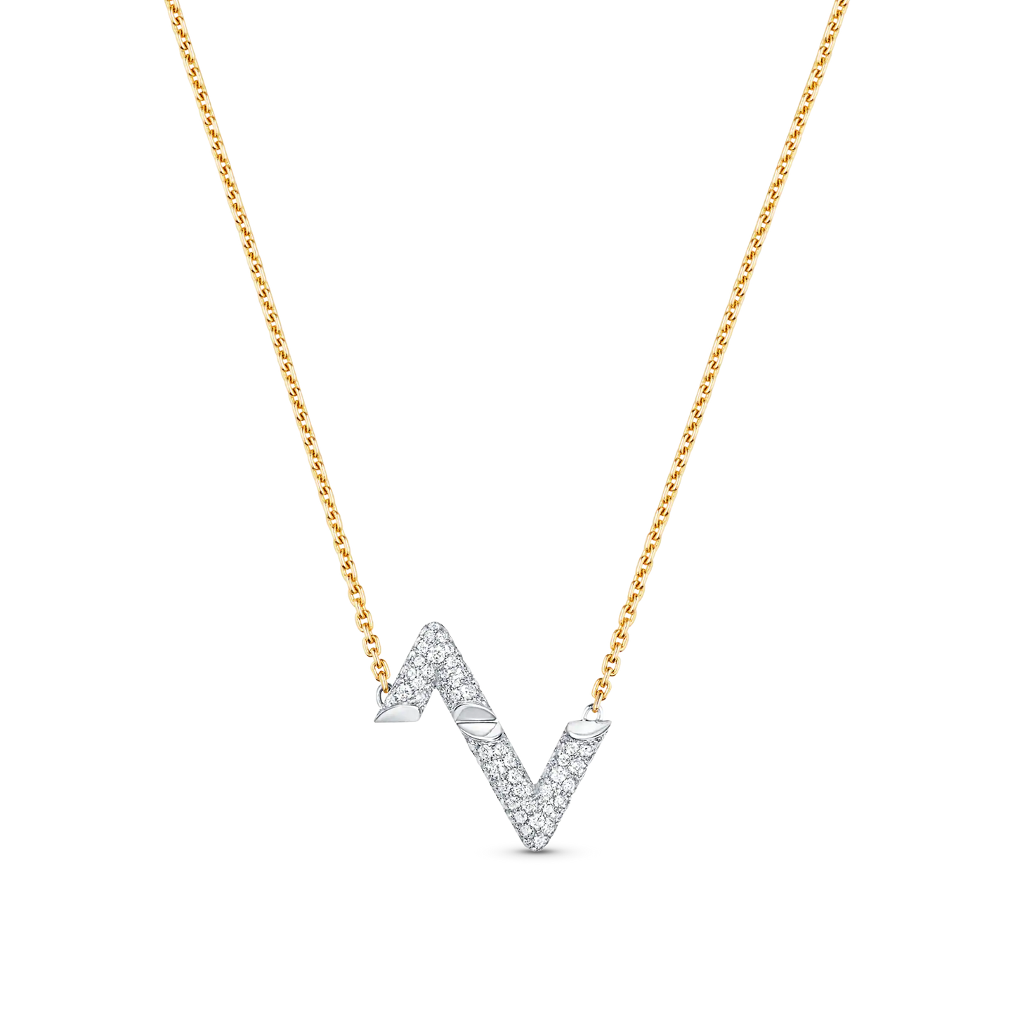 [Rosla Jewelry]VOLT SILVER DIAMOND PEDANT NECKLACE