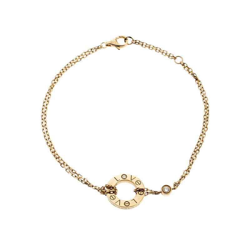 [Rosla Jewelry]LOVE BRACELET 2 DIAMOND