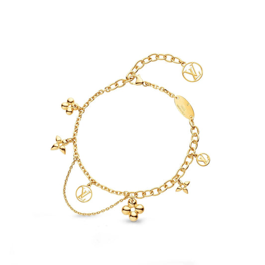 [Rosla Jewelry]BLOOMING PINK GOLD MOP BRACELET