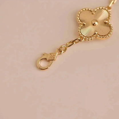 [Rosla Jewelry]CLOVER 5 FLOWERS LASER BRACELET