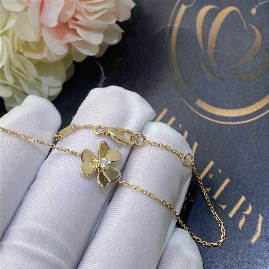 [Rosla Jewelry]FRIVOLE GOLD FLOWER BRACELET