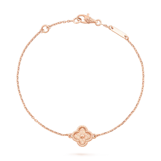 [Rosla Jewelry]CLOVER SINGLE FLOWER BRACELET