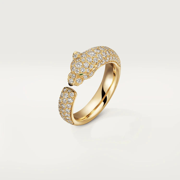 [Rosla Jewelry]PANTHERE PINK GOLD DIAMOND RING